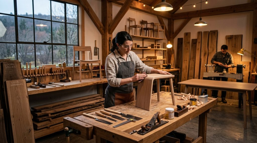 3 Jenis Kayu Lokal dan Alat Sederhana yang Bakal Tren untuk Furnitur Minimalis 2026