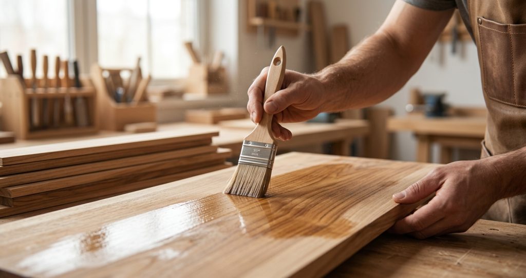 5 Rahasia Pengrajin Kayu Agar Hasil Finishing Pelitur Tidak Bergelembung dan Tahan Berbahan Tahun-tahun