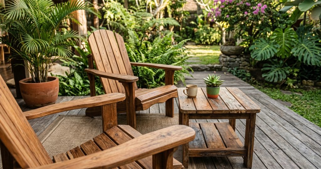 Bukan Sekadar Estetik, Ini 5 Jenis Kayu Lokal yang Paling Tahan Cuaca Ekstrem untuk Furnitur Outdoor