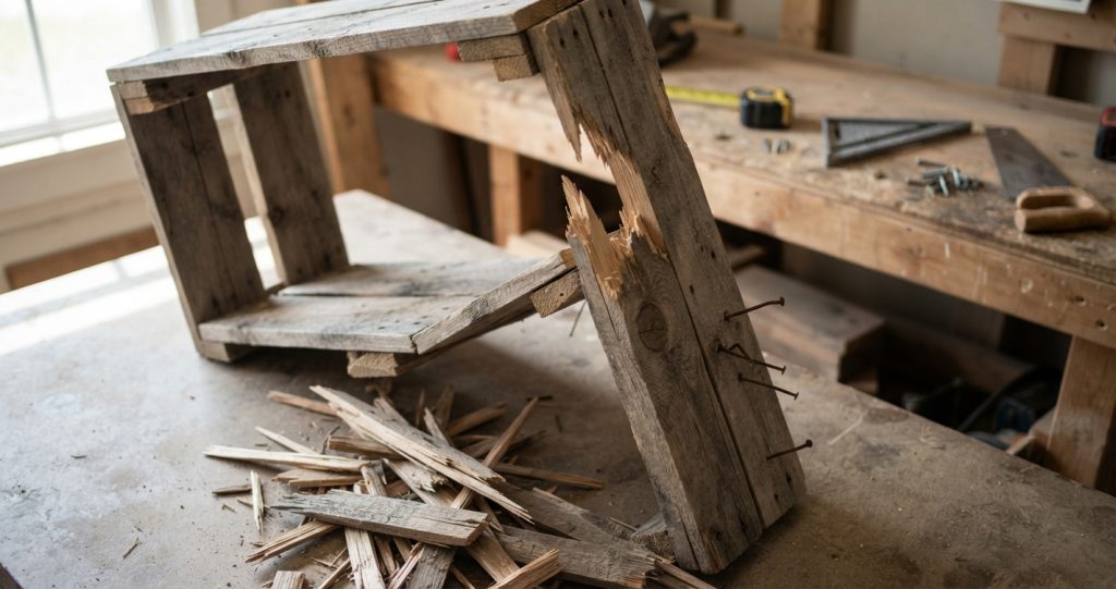 Jangan Asal Pakai Kayu Bekas Palet! 4 Kesalahan Fatal Ini Bikin Proyek DIY Rumah Kamu Ambruk Sendiri