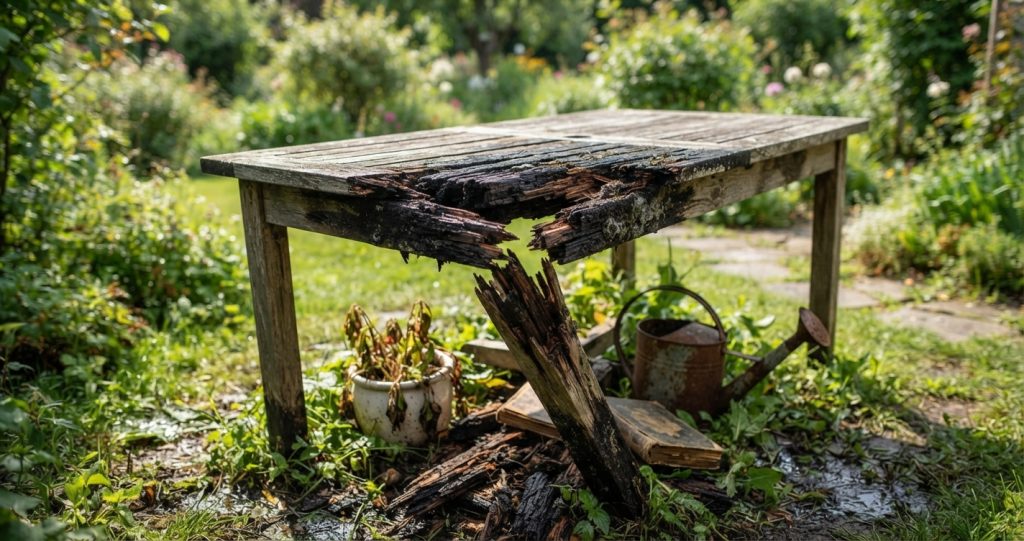 Jangan Asal Pilih Kayu untuk Furnitur Outdoor! Kesalahan Sepele Ini Bikin Meja Taman Lapuk dalam Hitungan Bulan